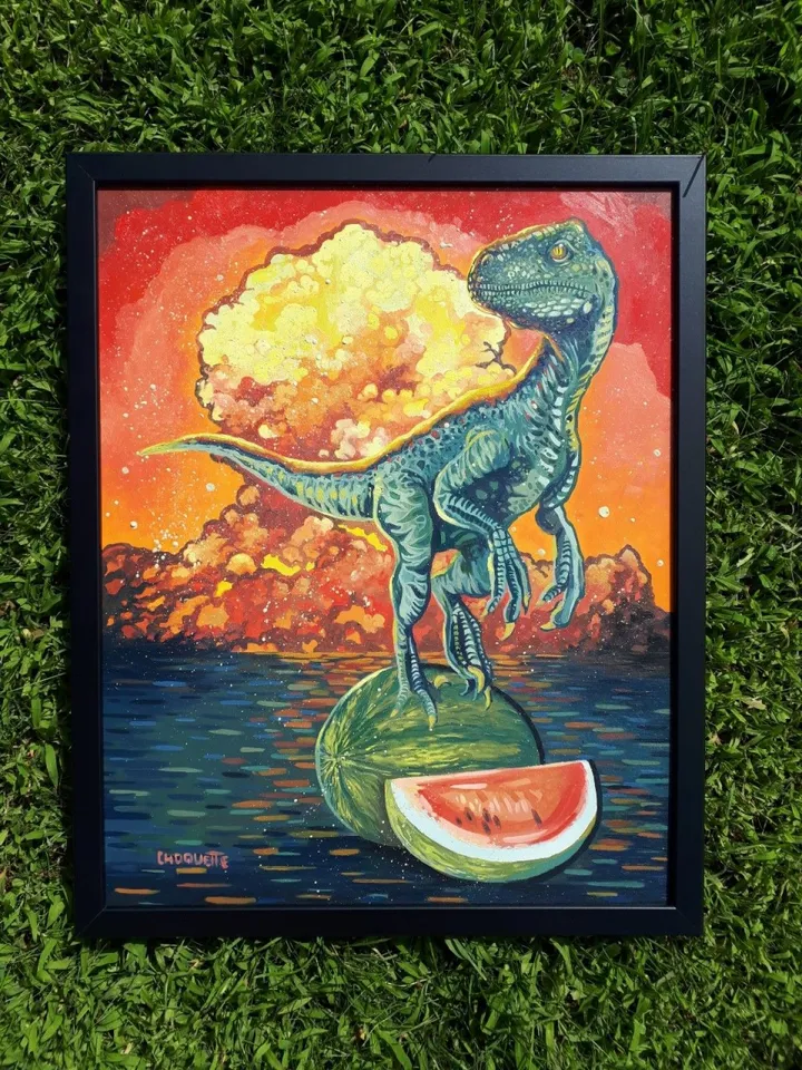 Pause collation apocalyptique, artwork by Laurianne Choquette