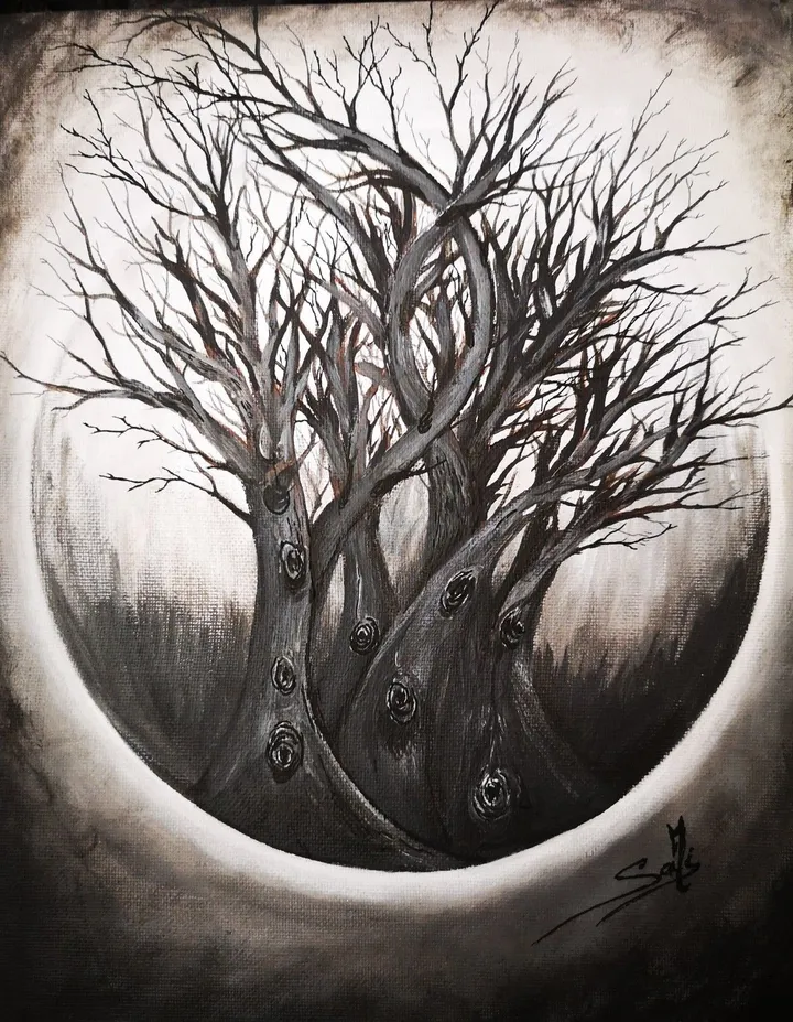 Symboles n°2, artwork by Saouti Mina