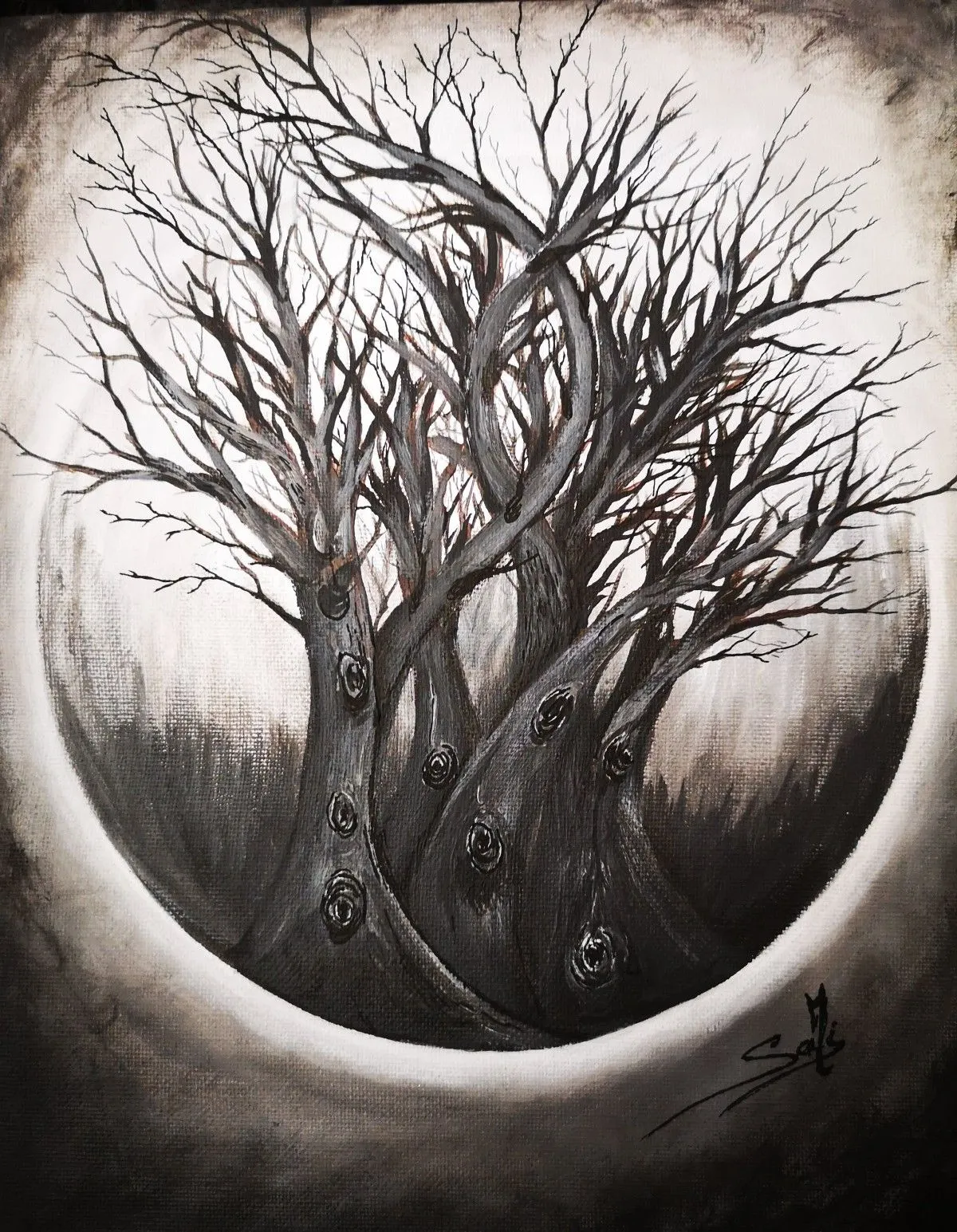 Symboles n°2, artwork by Saouti Mina