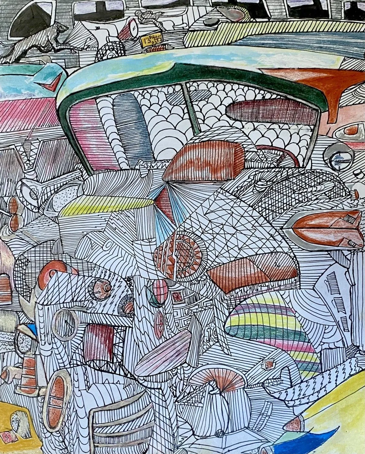 Cars by DR, artwork by Denis Roucau