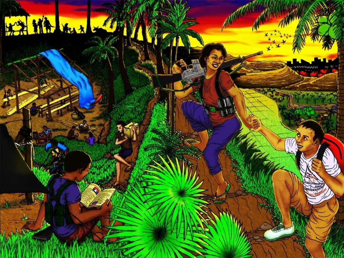 Cover Art Issue 4, artwork by Tilamsik ng Dakilang Apoy Armando Catapia