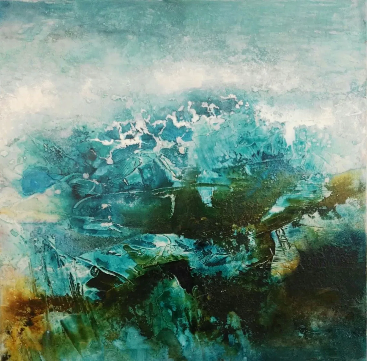Turquise, artwork by Christa Krösl