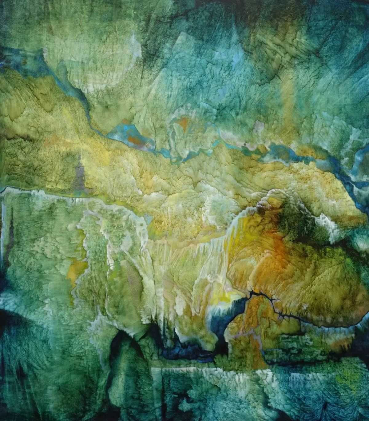 vallée de la Drobie, artwork by phil bietry