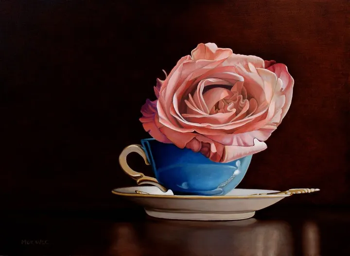 Tearose, artwork by Dietrich Moravec