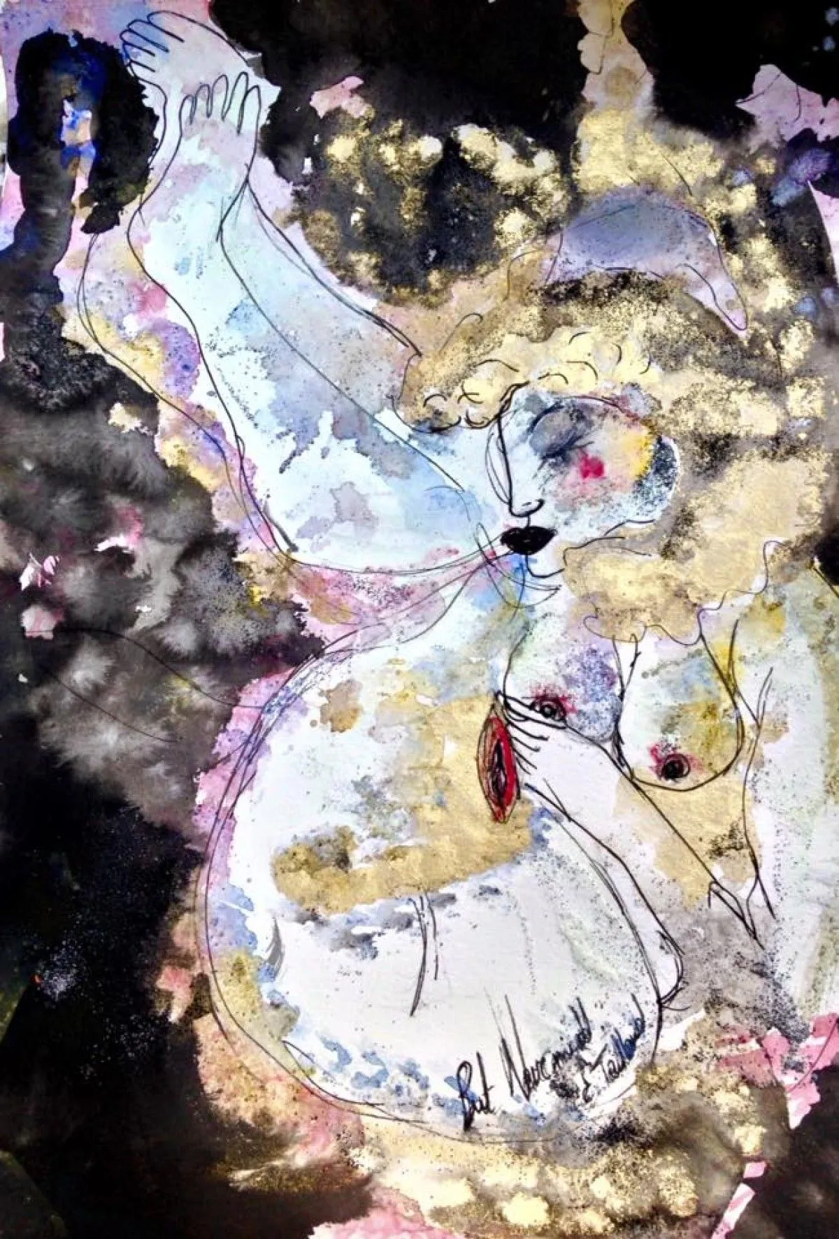 But nervermind, œuvre de EMILIE TEILLAUD