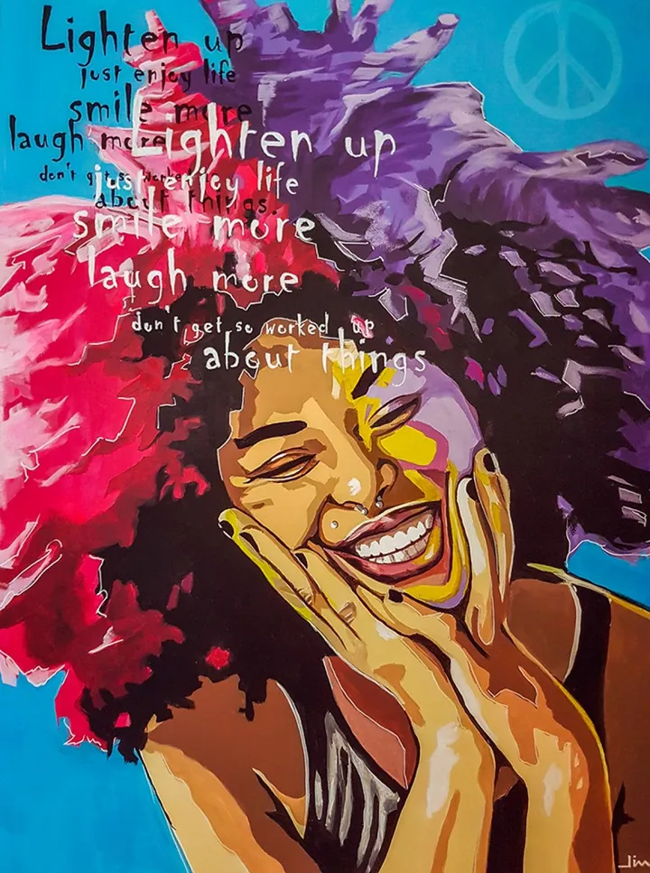 Smile, œuvre de Jimmy van Westering