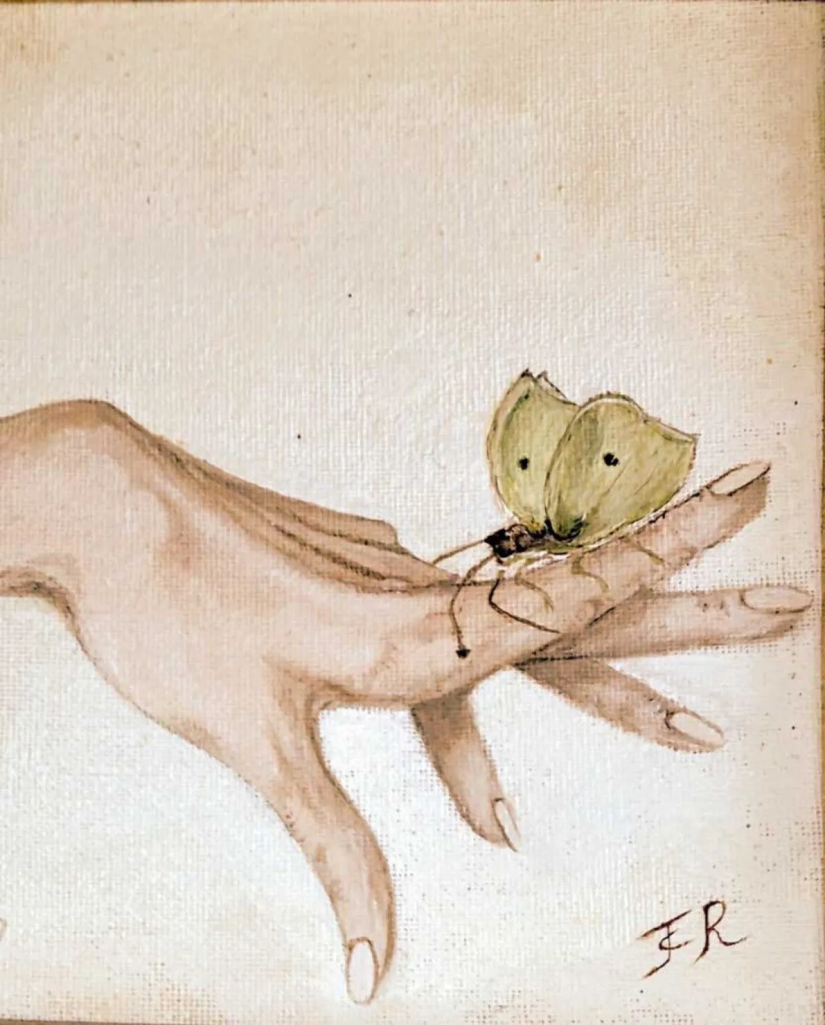 26  papillon, artwork by Jacqueline Ropers