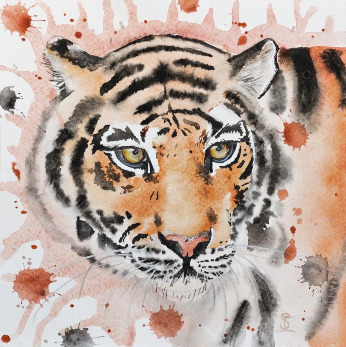 Tiger, œuvre de Ira Samoilina