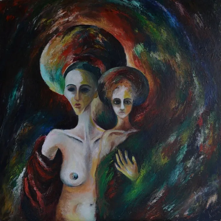 Fusion, artwork by Anna leladze