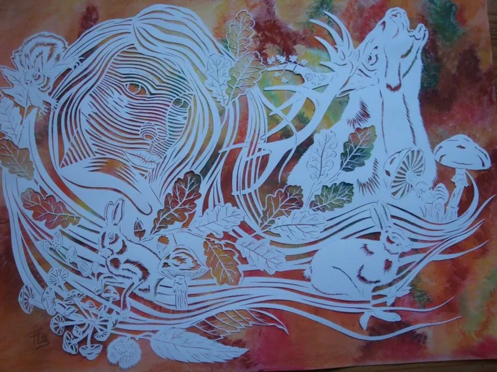 automne, artwork by Chloé Clim