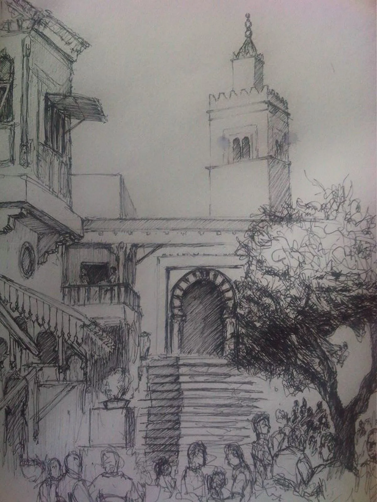 sidi bou saiid, œuvre de Rabii Bob