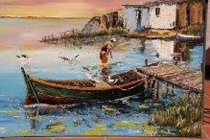 Sunset, œuvre de Cristel Brugger