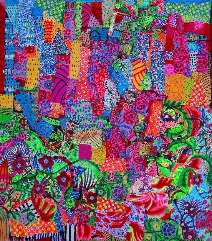 meakinesque garden, œuvre de Daniel Meakin