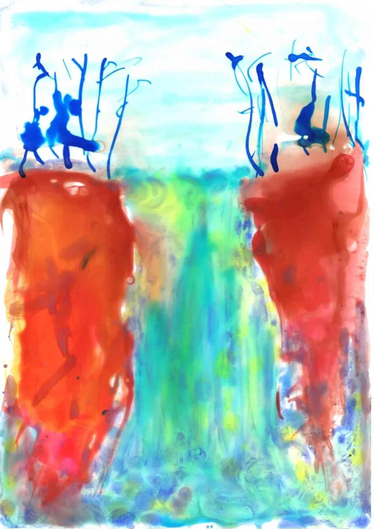 Fées d'eau, artwork by Fati Augusto