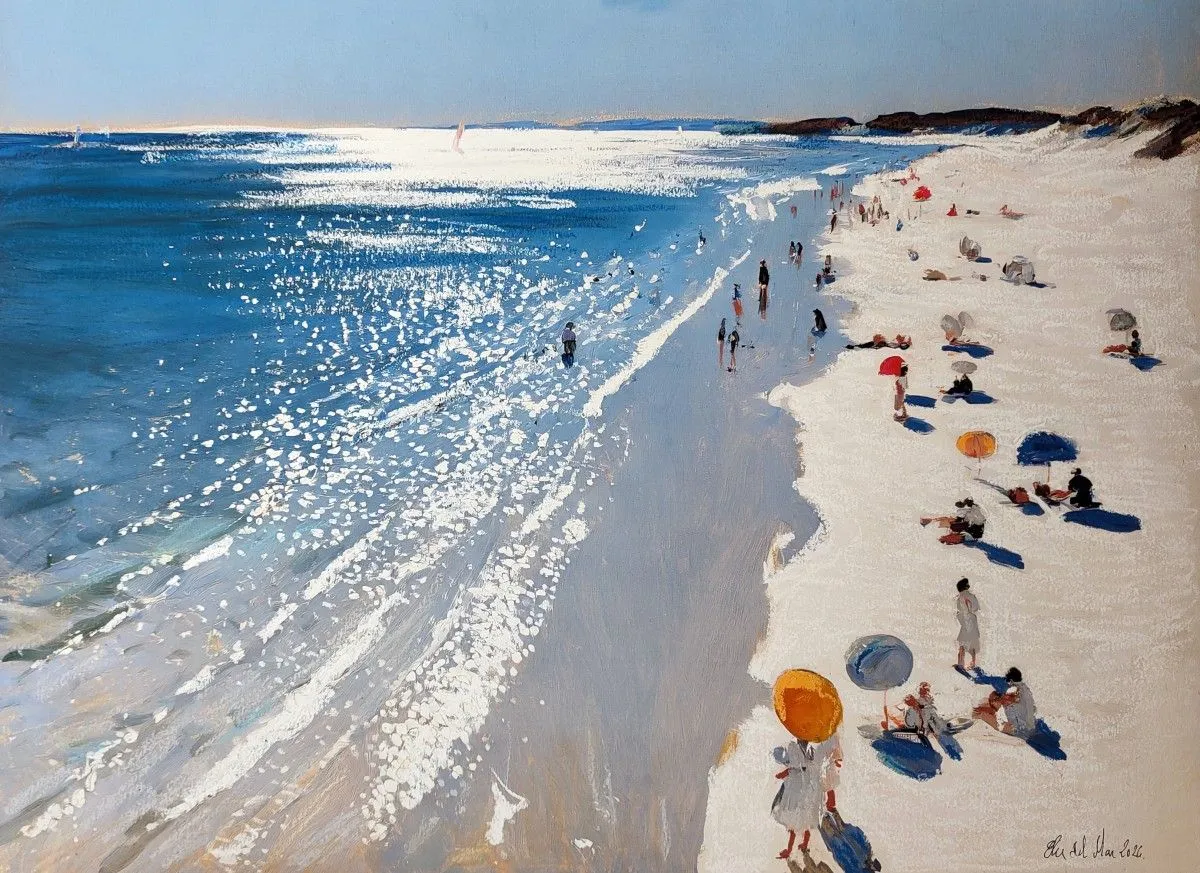 summer beach, œuvre de ELIE _Del_Mar