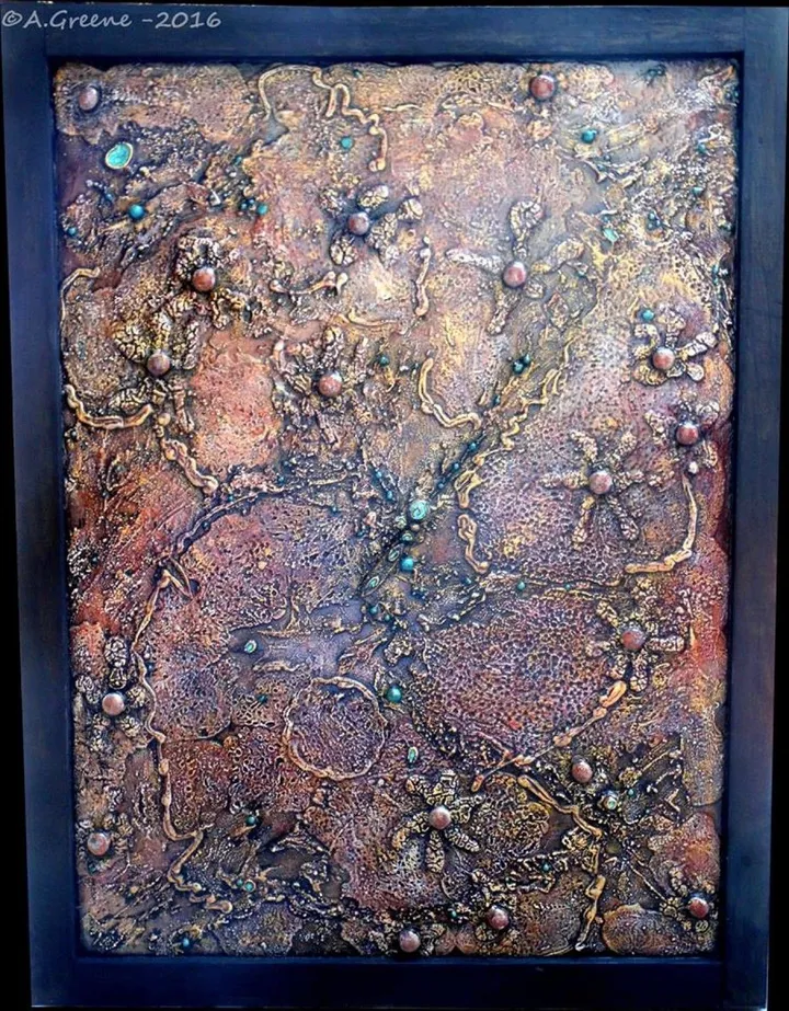 Poésie Persane, œuvre de Arielle Greene