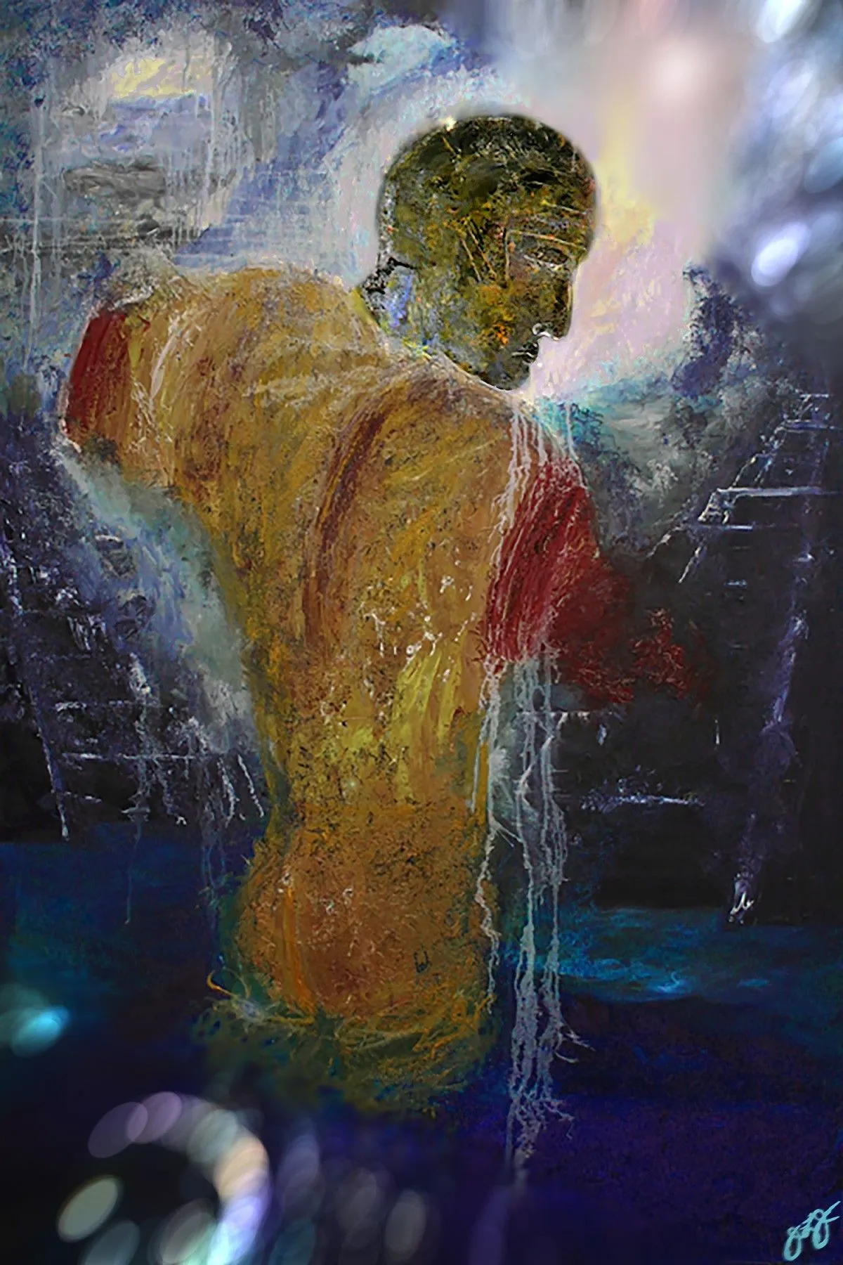 the olmec., œuvre de Jason Lincoln Jeffers