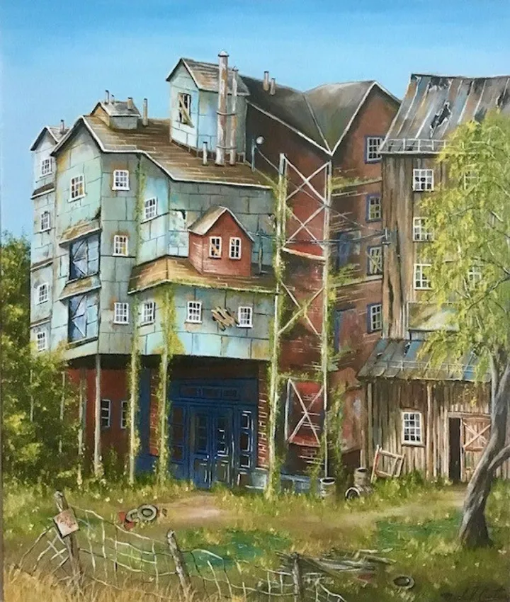 N m"abandonne..., œuvre de Michel Cantin