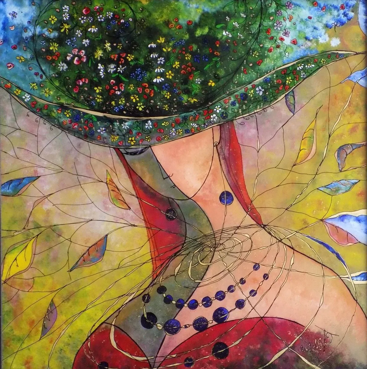 Nebula 3, artwork by Cornelia Tersanszki