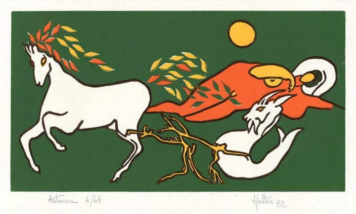 Automne, artwork by Alain HALTER
