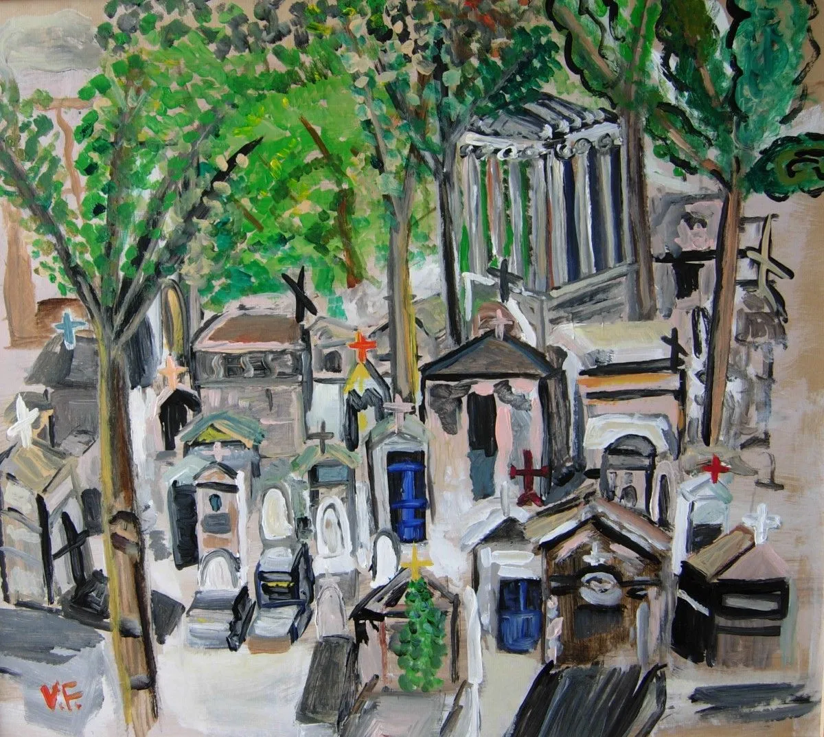 A que cela ne tienne., artwork by Véronique Françaix