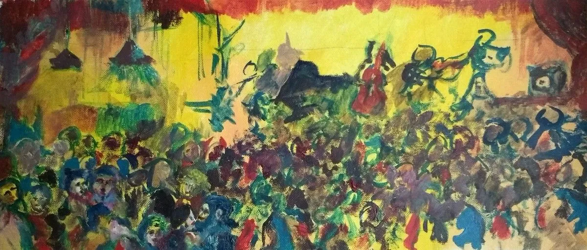 ENCORE UNE MILONGA ! ONE MORE MILONGA !, œuvre de Jean Bessat