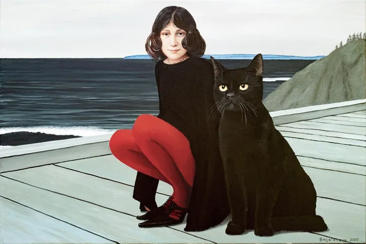 Black Sea, artwork by Nataliya Bagatskaya