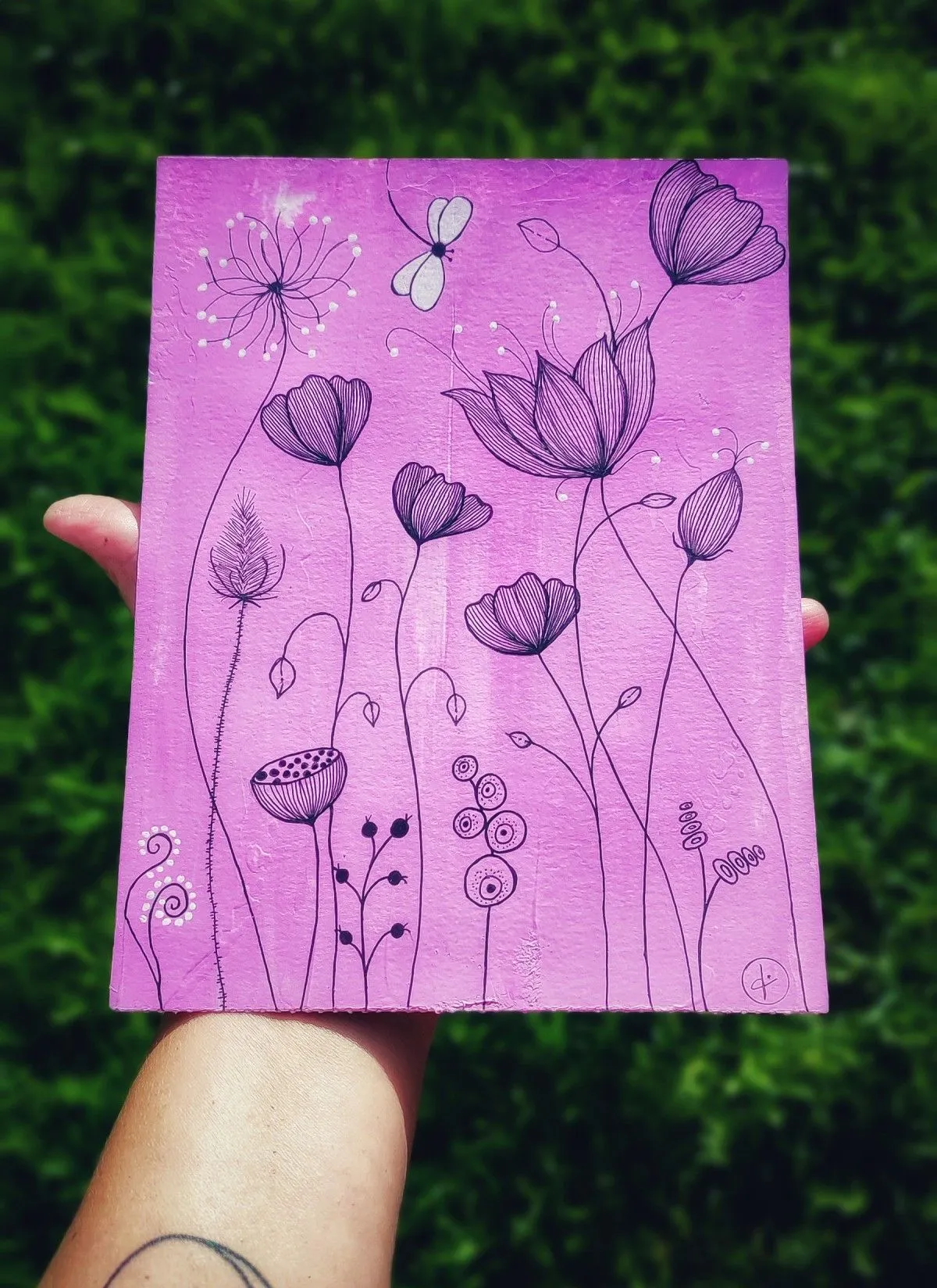 Méditation, artwork by Nathalie Filipe