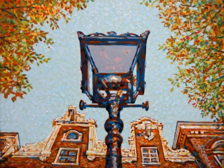 Lowlights of Amsterdam 1, œuvre de Shaun Herron