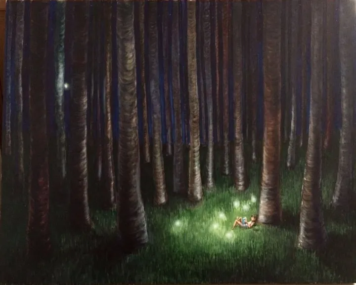 Reading, œuvre de Cecilia Salvatierra