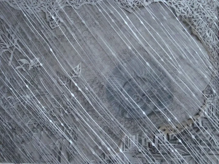 jour de pluie, artwork by Chloé Clim