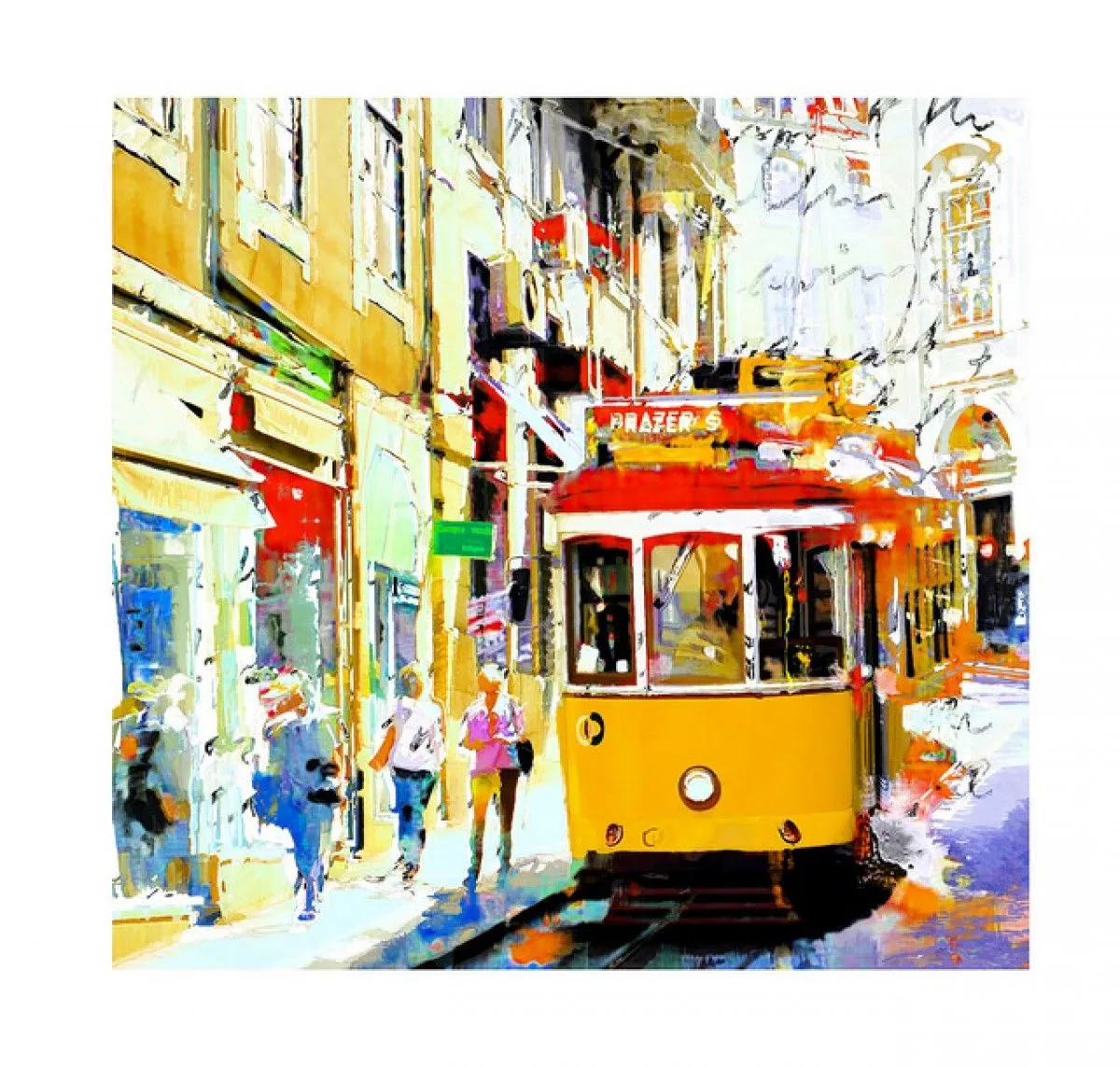 PRAZERES 28 - L I S B O N, œuvre de Luiz Carlos Silveira