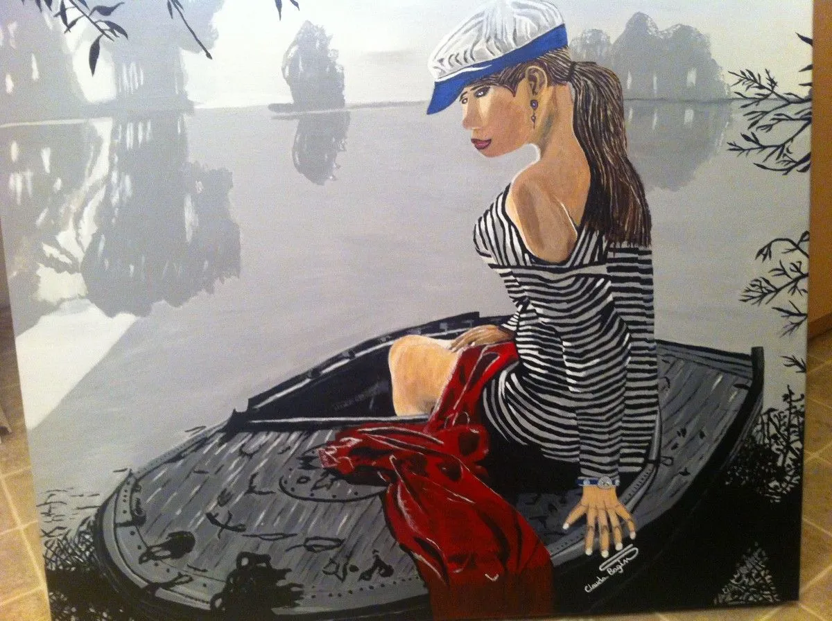 Tendre marin, œuvre de Claude Bégin