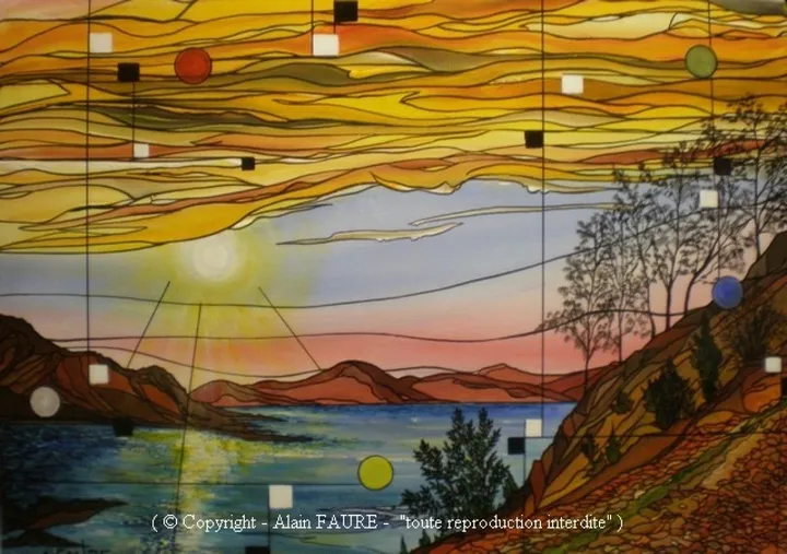 JE VIENS DU SUD, artwork by Alain FAURE