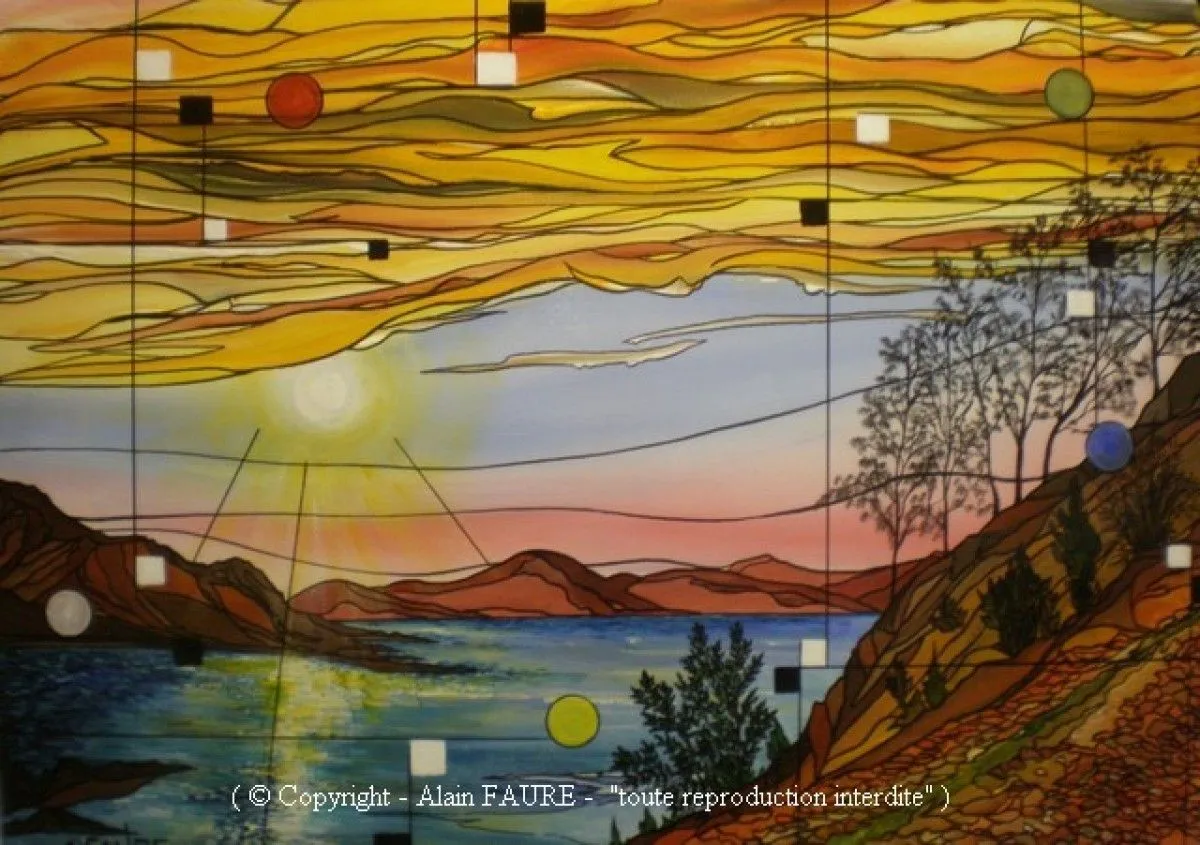 JE VIENS DU SUD, artwork by Alain FAURE