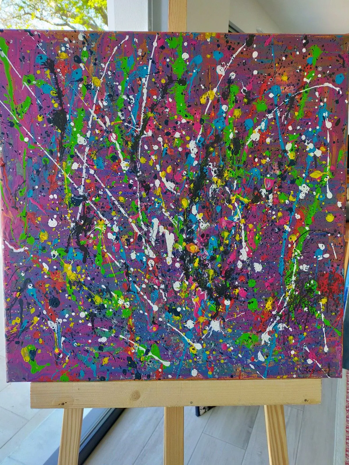 N°4 Couleurs, œuvre de annick Ayoul