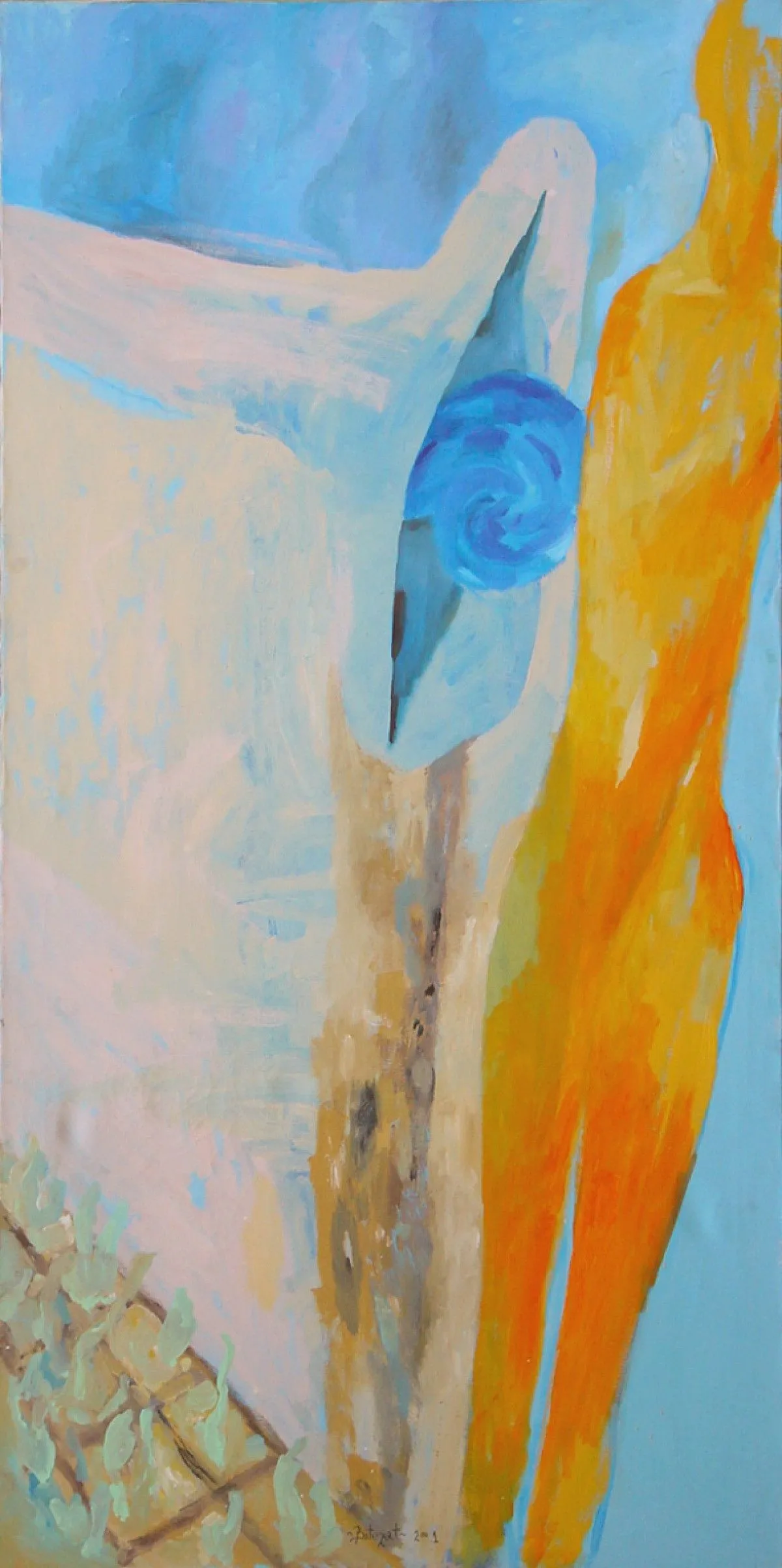 Inspiration of a spiral, artwork by Dragos Botezat