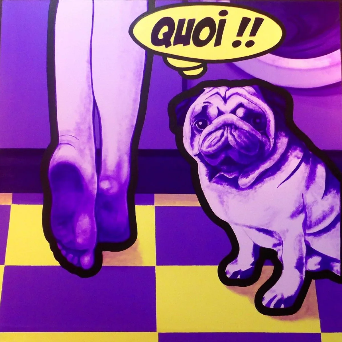 Quoi !!, œuvre de Serge Canu