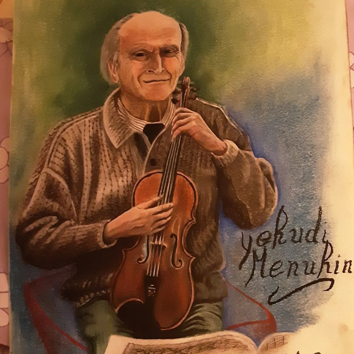 Yehudi menuhin, œuvre de Pfaff Michelle