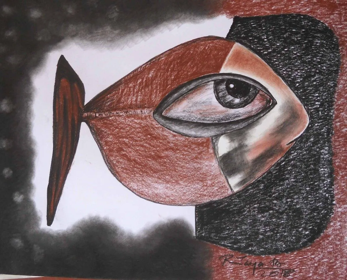 FISH 2, artwork by R. JAYANTH KUMAR