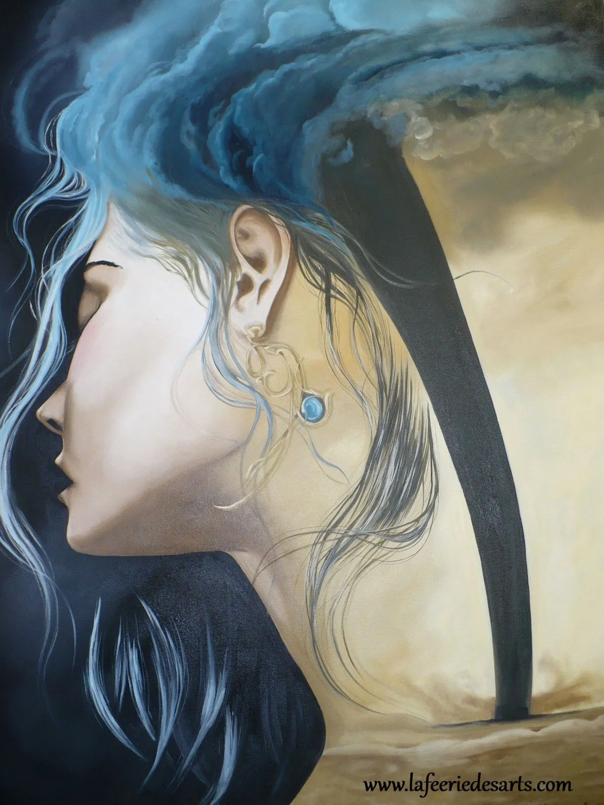 Tornade, œuvre de Chantal Duplessis