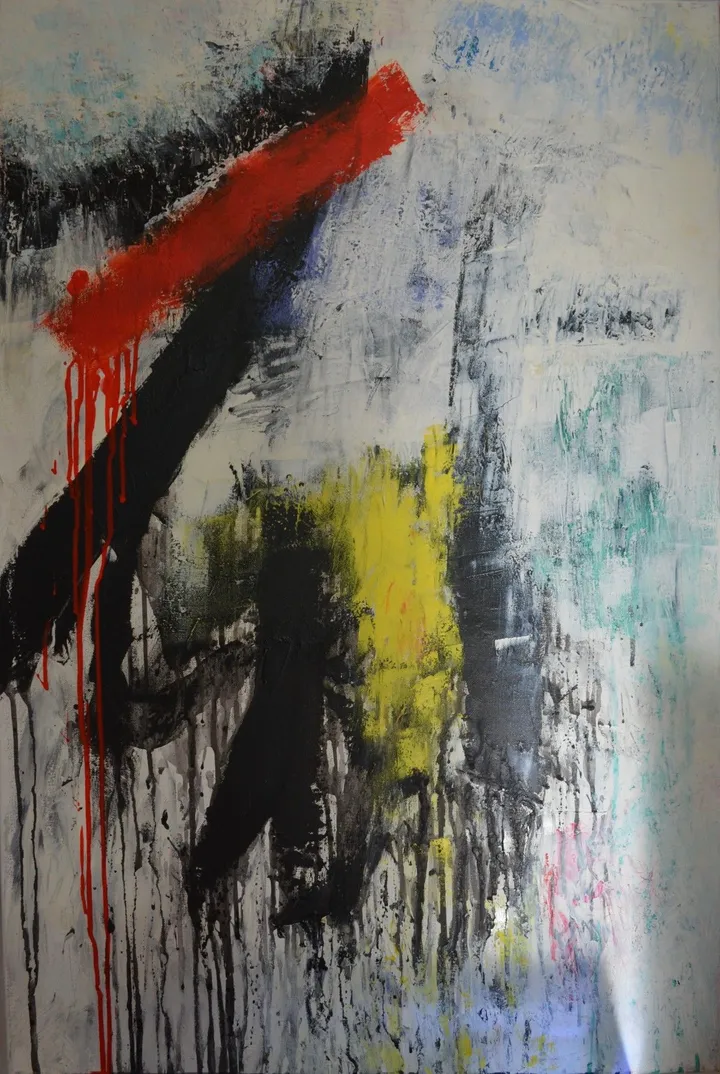 Abstrait, artwork by Anna leladze