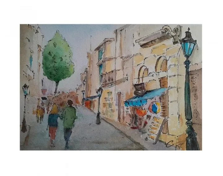 Passegiatta, œuvre de Costin Stere