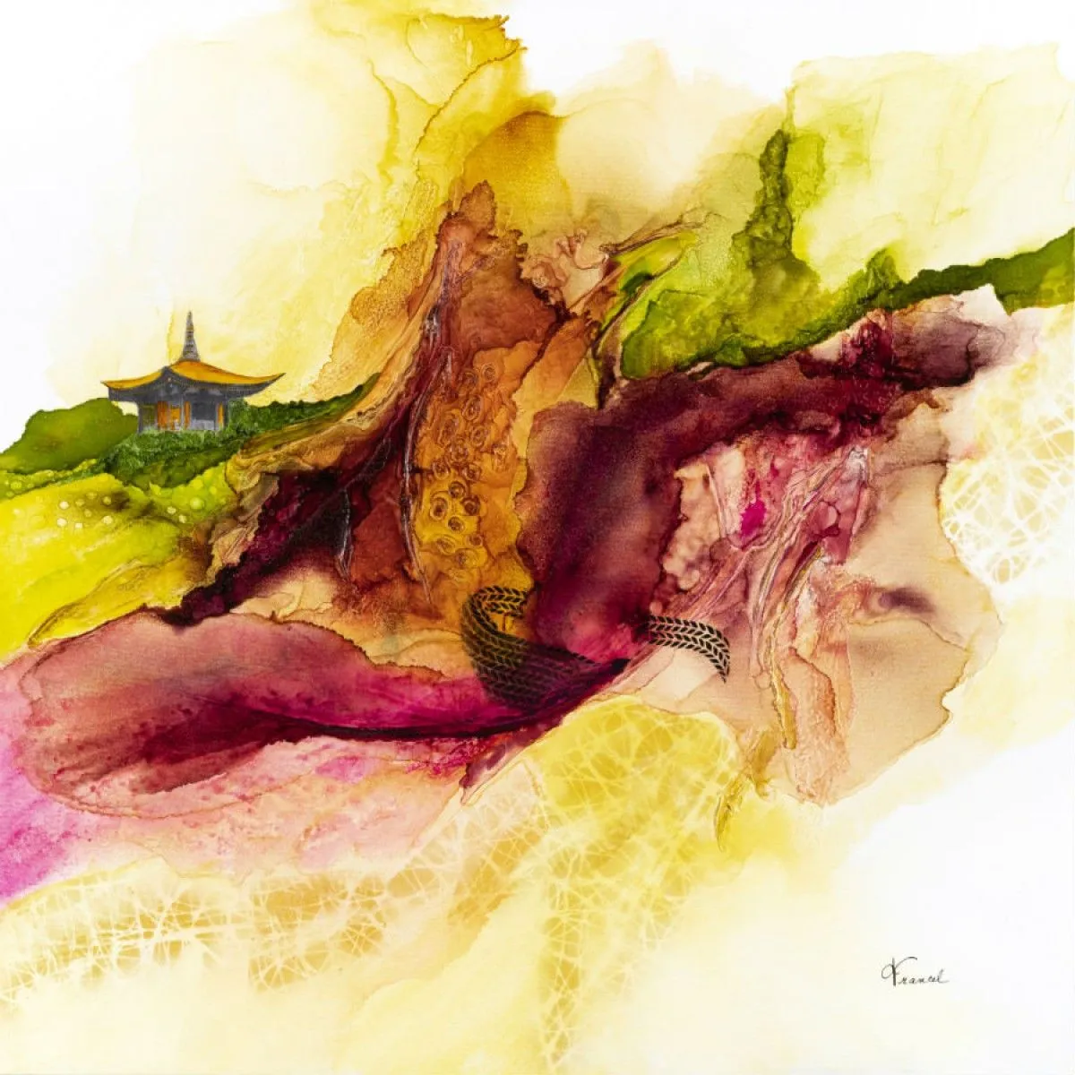 Samaya 1, artwork by France Lamontagne