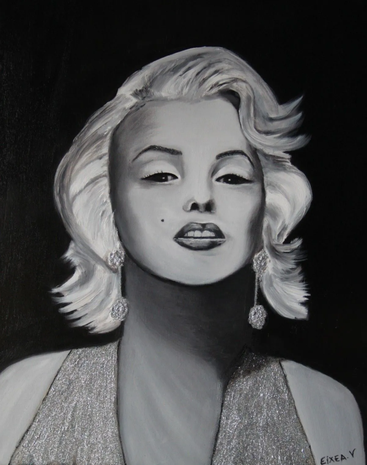 Marilyn Monroe, artwork by Véronique Eixea