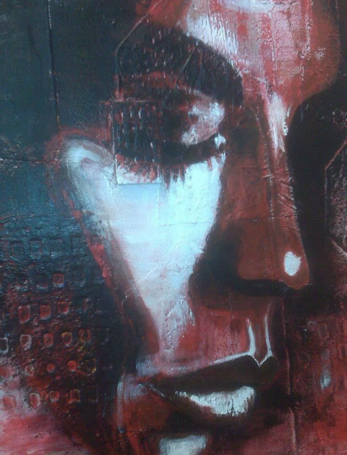 L'impuissance, artwork by Nadege LAVACHERIE