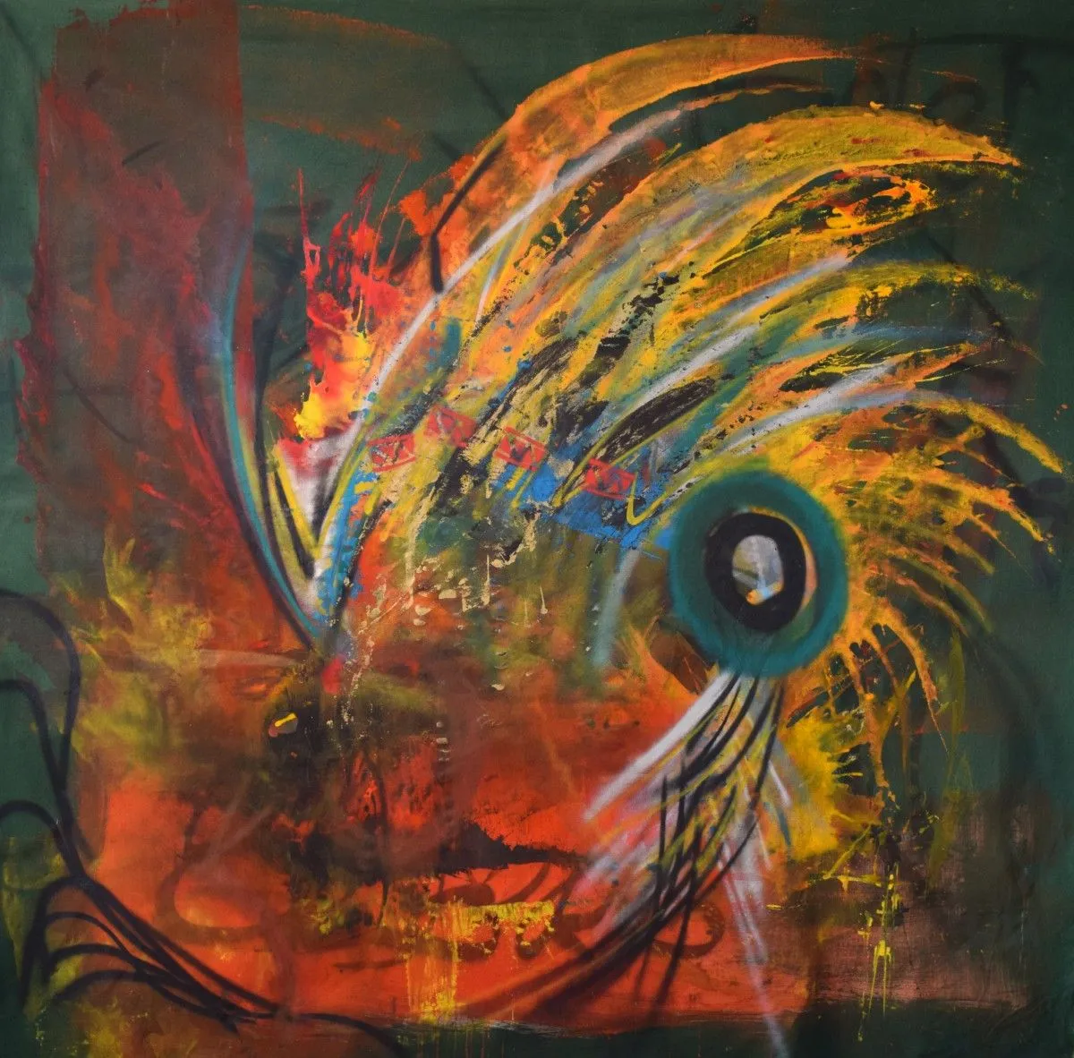 LINAJE, artwork by Sebasfixiarte Vélez Baena