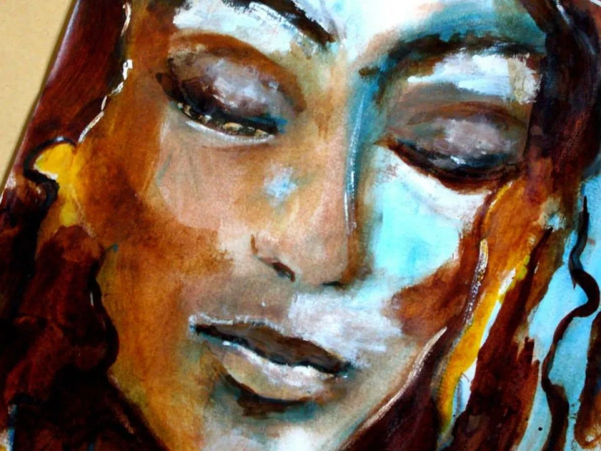 Visage secret, artwork by Danielle Emblard