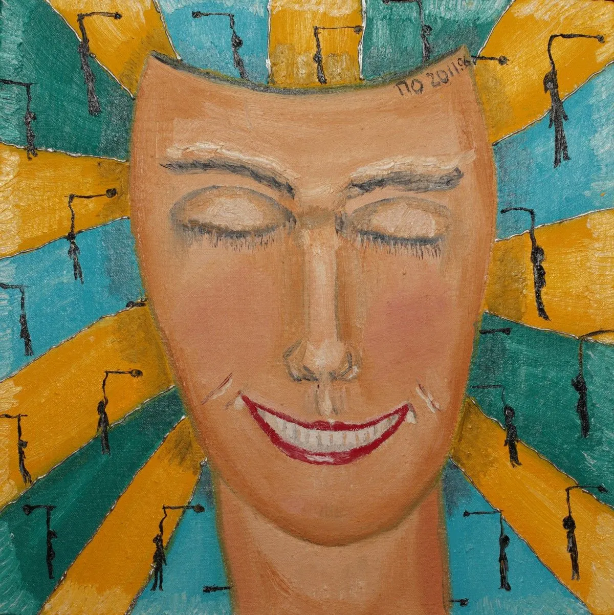 Positive, artwork by Polina Kudelkina
