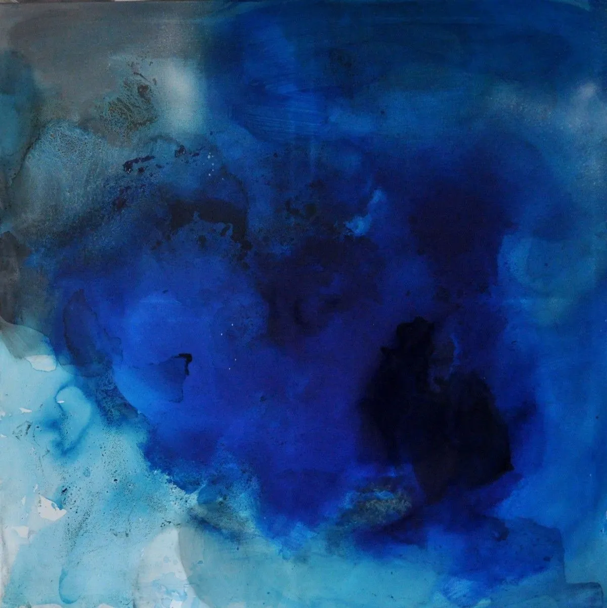 big blue, artwork by Paulina Kowalczyk